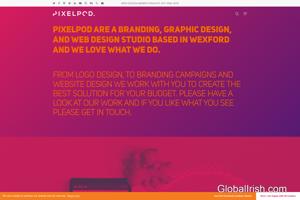 Pixelpod Website and Graphic Design